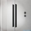 Radaway Furo Black Walk-in kabina 130x200cm prawa szkło przejrzyste 10106688-54-01R/10110644-01-01